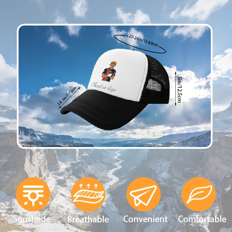 Custom Adjustable Baseball Cap with FIFA 2026 USMCA Print