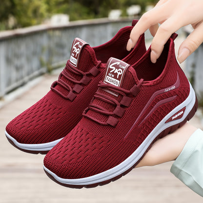 Women's Casual Low-Top Sneakers Breathable Fabric All-Season