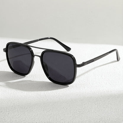 Unisex Double Bridge Polarized Sunglasses with TAC Lenses