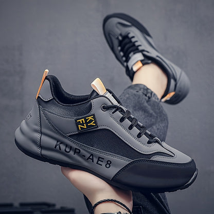 VanWeir Men's Casual Sneakers - Non-Slip, Comfortable Outdoor Footwear with Easy On-Off Design for Every Season