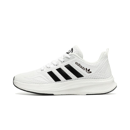 Men's Casual Low-Top Sneakers with Thick TPR Sole