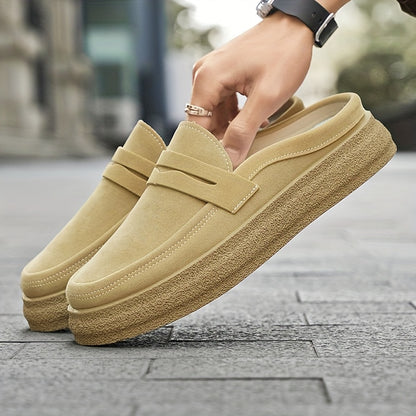 Men's Spring Outdoor Slip-On Thick-Soled Casual Slippers