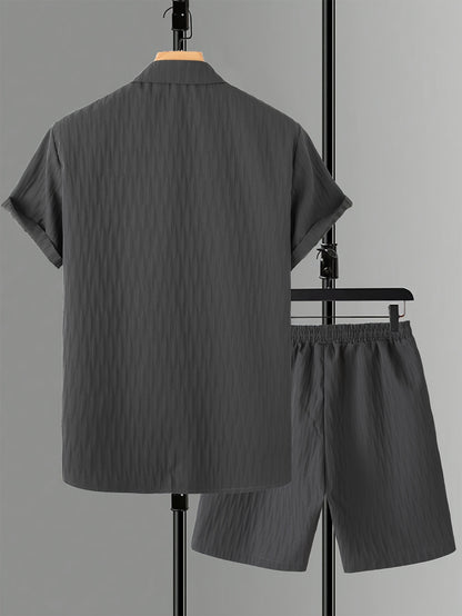 Men's Fashion Casual Shirt Suit