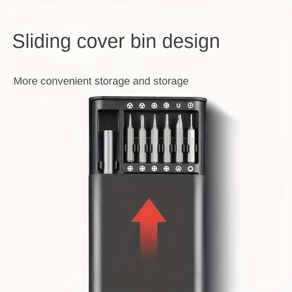 25 in 1 Precision Screwdriver Set, Multifunctional Repair Tool, Household Repair Tool, Suitable for Mobile Phone And Tablet Disassembly, Furniture Repair, Car Repair, Christmas Halloween Birthday Gift