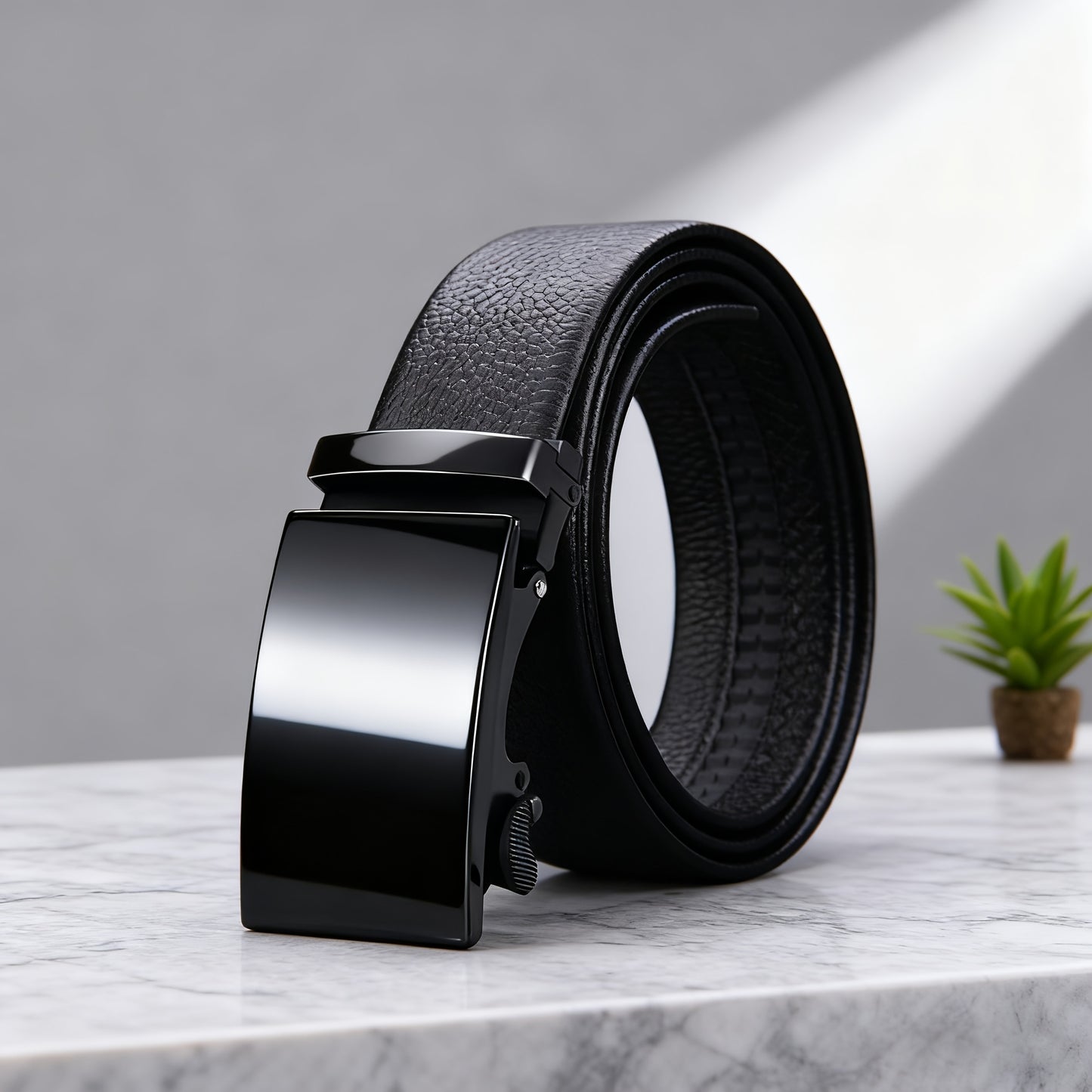 2pcs of Men'S Wallets + Men'S Belt, Stylish And Casual Business Elegant Versatile Men'S Wallet, Suitable for Daily Use, a Gift for Fathers on Christmas And Valentine'S Day, a Must-Have for Trendy Men, No Gift Box Included