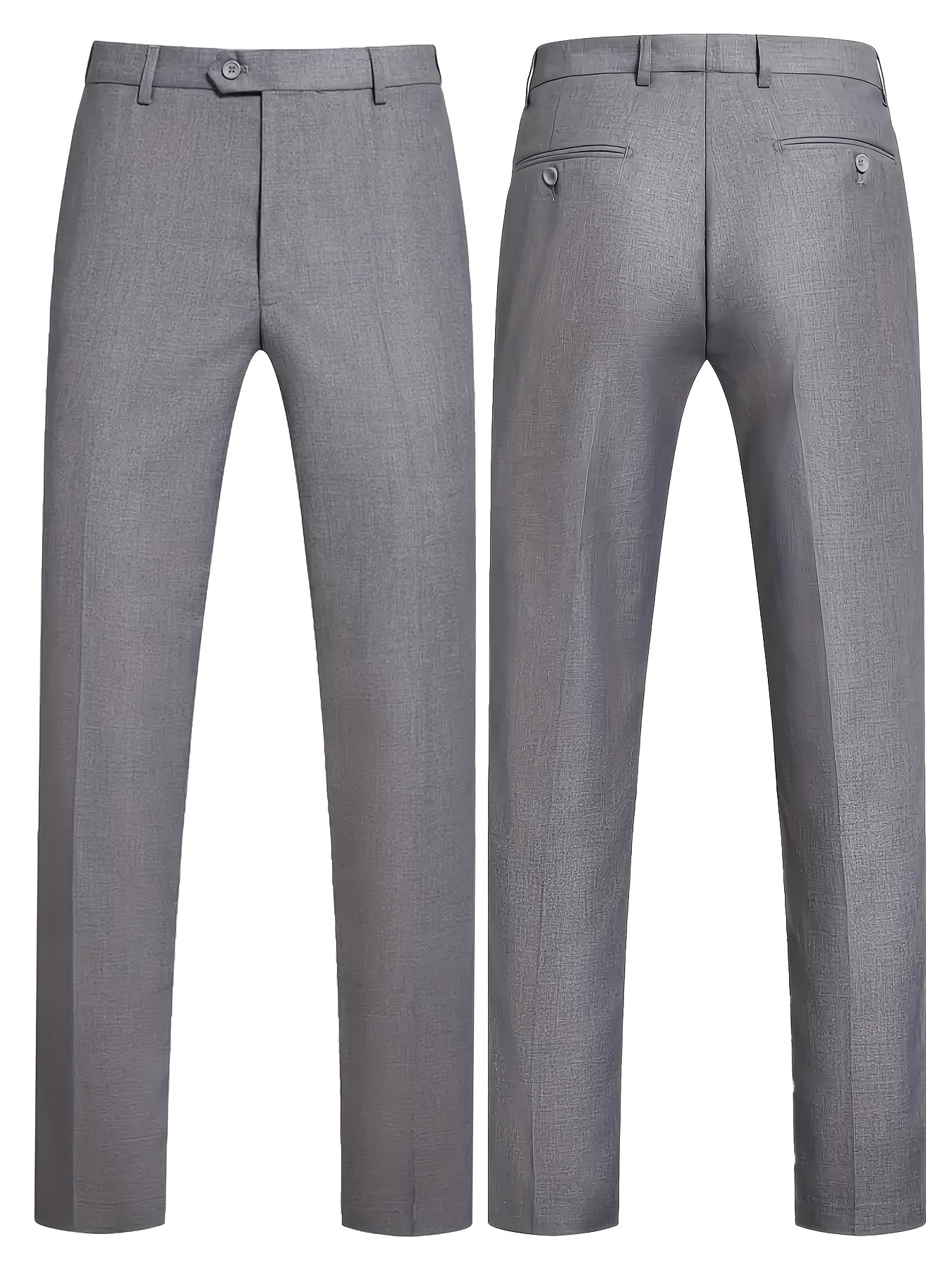 3-Piece Boys' Formal Suit Set with Vest and Straight-Leg Pants
