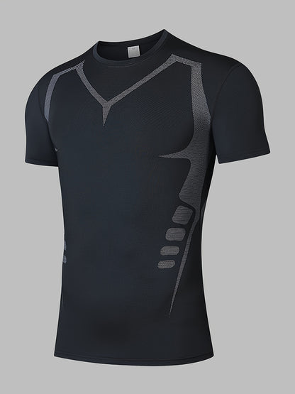 Men's Thin Quick-Dry Fitness Clothing for Night and Morning Basketball Sports Training - ayq