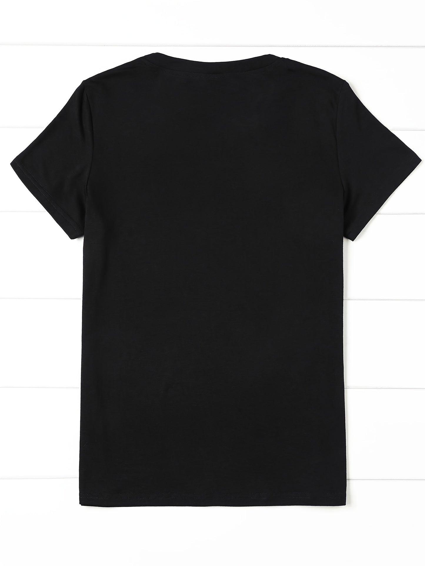 Women'S 2026 New Year Print T-Shirt - Red with Golden Number 2026 & Snowflake Design, Casual Round Neck Tee for Spring/Summer, Casual Wear Tops, |festive Tshirt|round Neck Tee, Christmas T Shirt