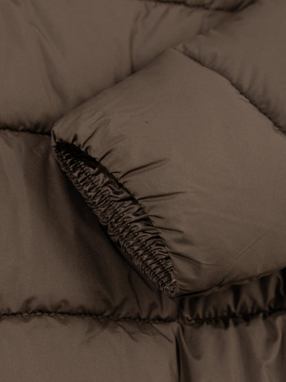 Women'S Lightweight Winter Coat - Elegant Stand Collar Jacket, Non-Stretch Fabric, Zipper Closure, Long Sleeve Outerwear for Office, Party, Everyday - Fall/Winter Warmth, Chic Cold Weather Jacket for Women, Ladies Winter Coat