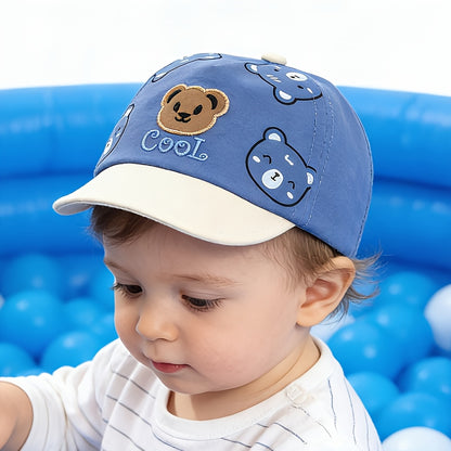 Toddler Sun Hat with Soft Brim, Lightweight Outdoor Cap 3-24 Months