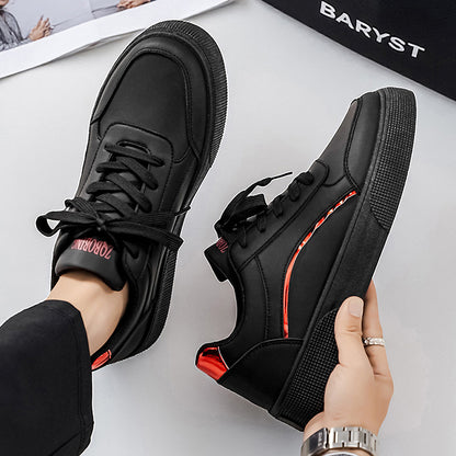 Men'S Casual Sneakers with a Easy And Versatile Thick Sole, Perfect for Daily Commuting And Comfort. Fashionable Low-Top Casual Shoes That Elevate Height, Easy to Maintain with a Upper, Trendy Footwear for Men - ayq