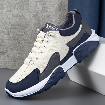 Men'S Thick-Soled Dad Shoes for Autumn And Winter, Korean Style, Comfortable Running Sneakers, Low-Top Fashionable Breathable Sports Shoes - ayq