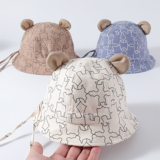 Baby Bucket Hat for 6-36 Months, Lightweight Sun Protection