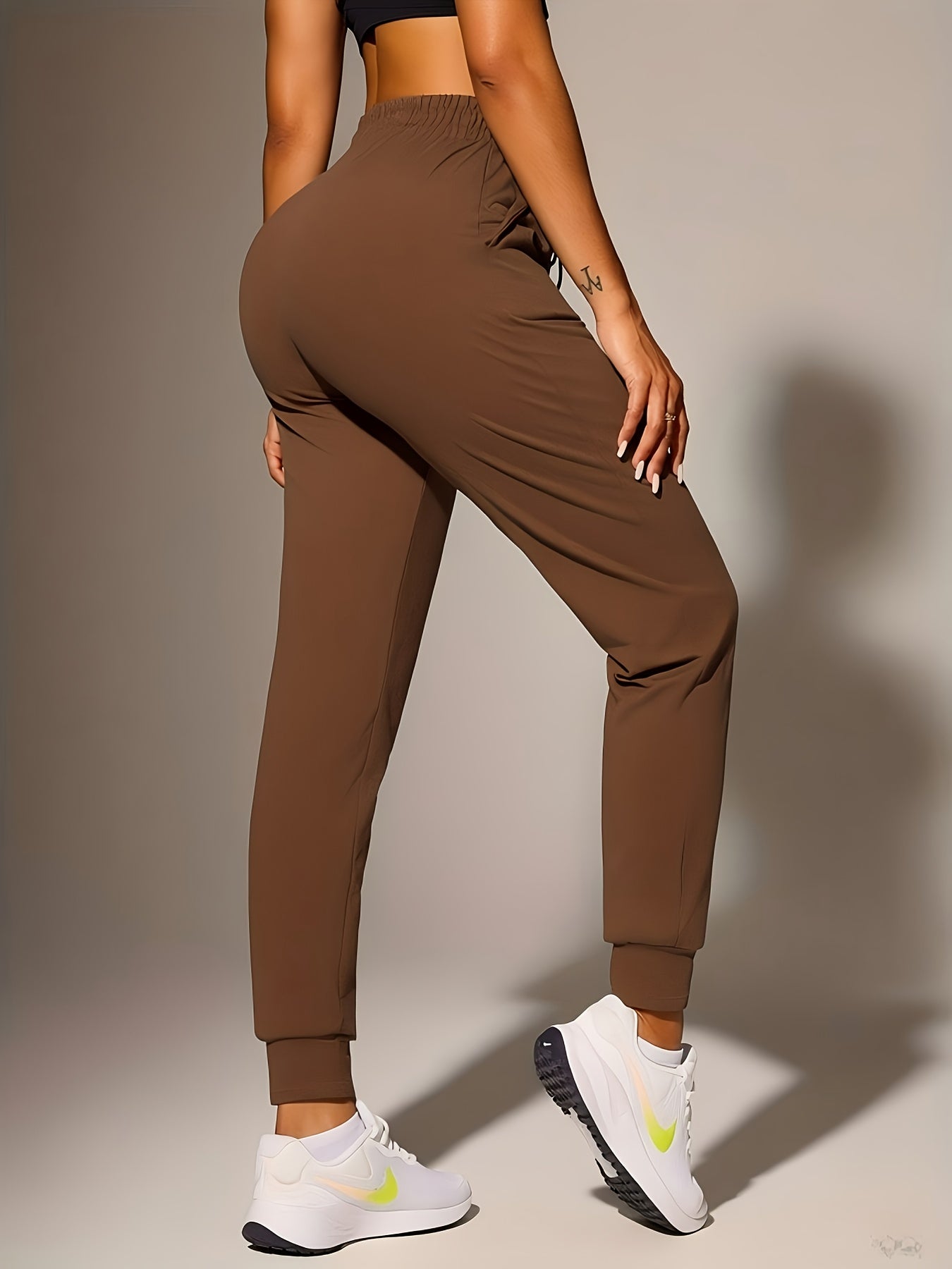 High-Waisted Lightweight Women's Athletic Joggers for Spring/Summer