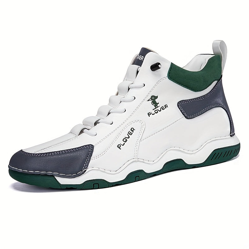 Men's Casual High-Top Ankle Boots Lightweight & Anti-Slip
