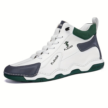 Men's Casual High-Top Ankle Boots Lightweight & Anti-Slip