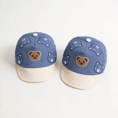 2-Pack Breathable Baby Baseball Caps for Spring and Summer
