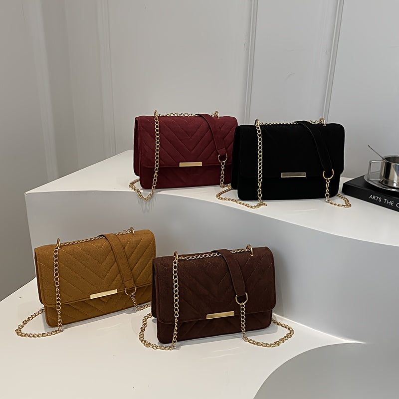 2025 Spring New Stylish Small Square Bag, Retro Fashion, Minimalist Niche Handbag for Women, Suitable for Commuting And Crossbody Use