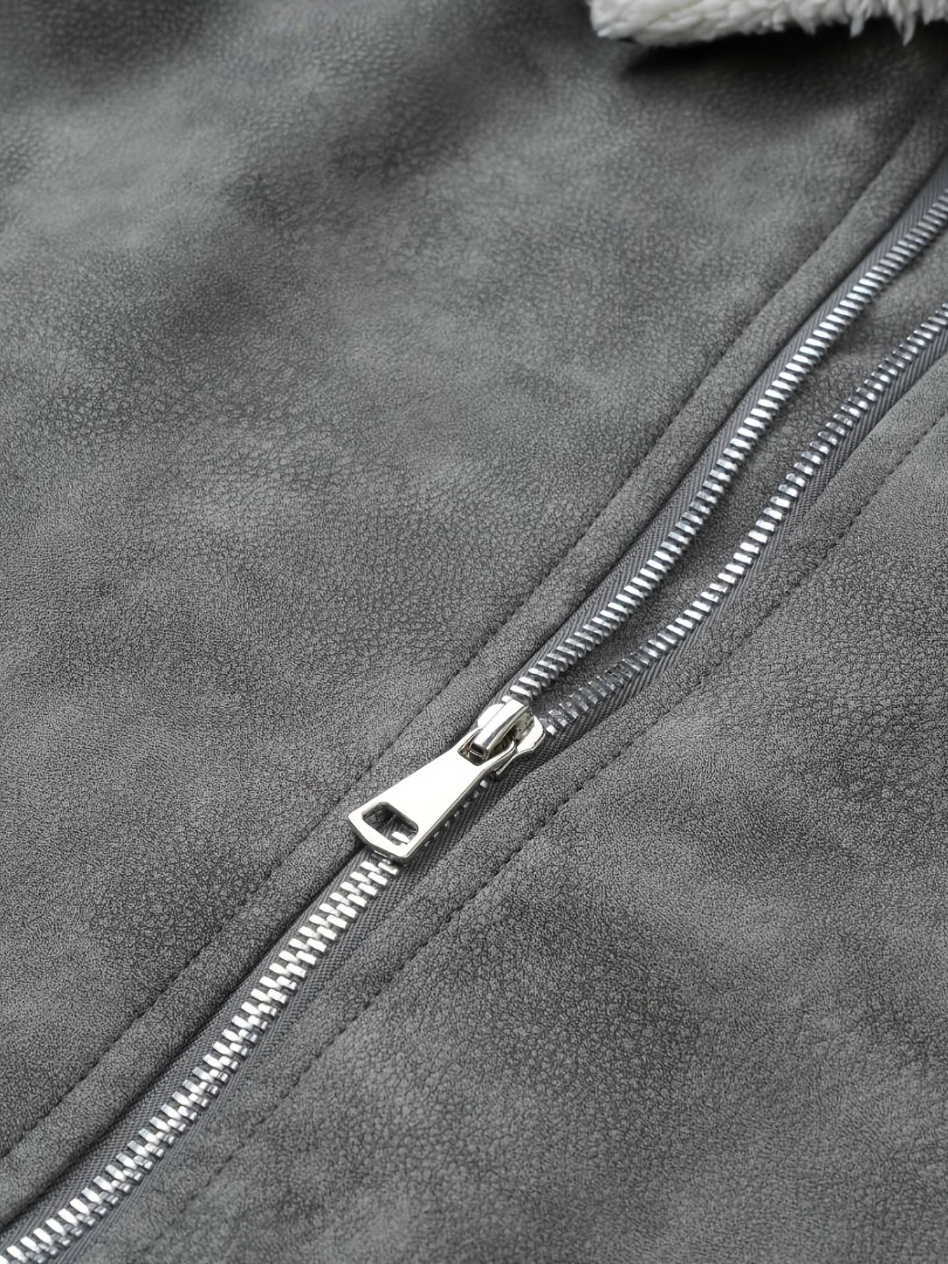 Men'S Heavy-Duty Full-Zip Jacket - Thick Winter Coat with Full-Zip Closure, Lapel Collar, Non-Stretch Fabric - Cold Weather Outerwear for Formal & Casual Events, Winter Jacket, Formal Event Attire, Sleek Design, Durable Const