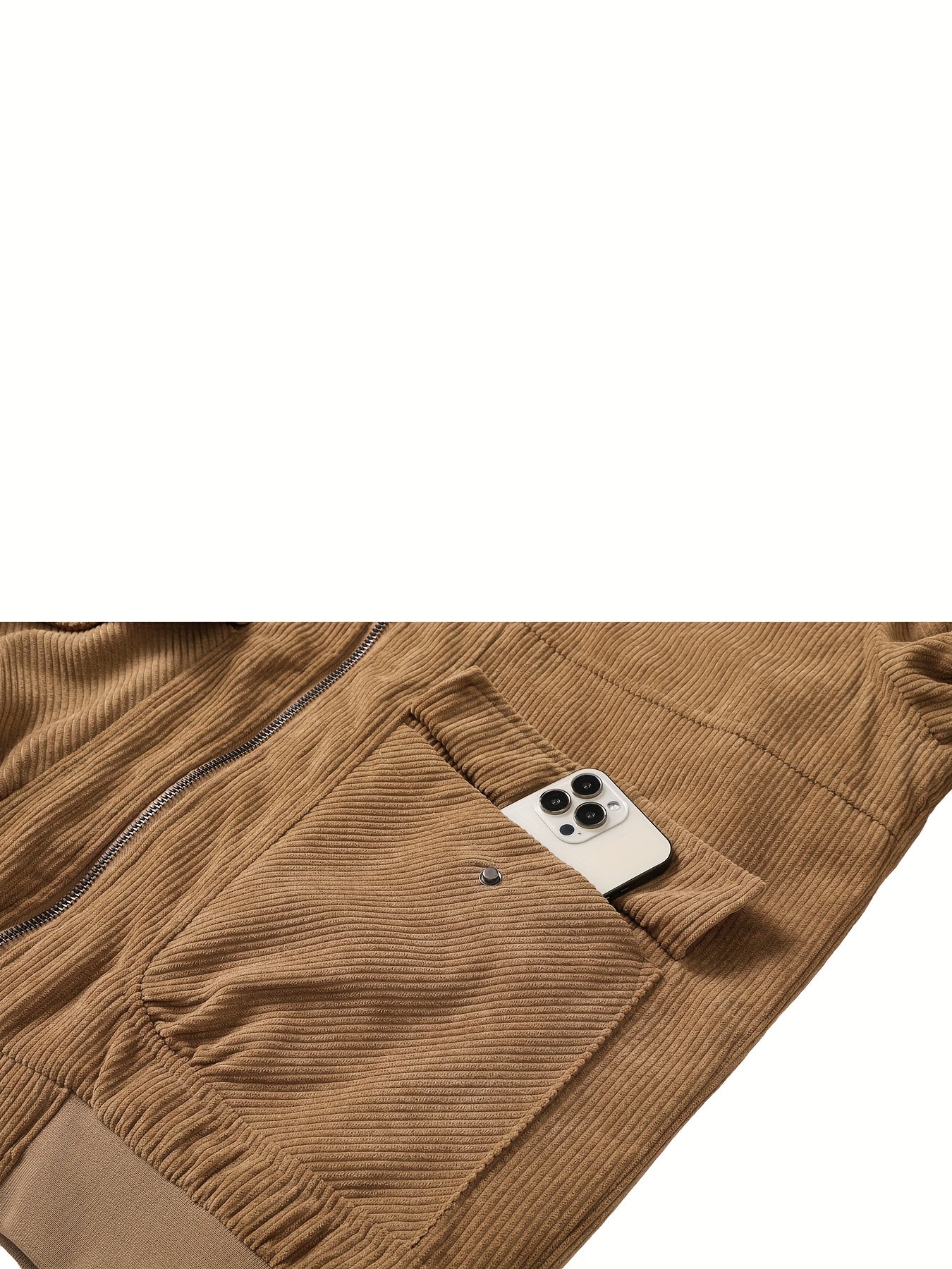 Men'S Heavy-Duty Thermal Jacket - Windproof & High Quality Winter Coat with Zipper Closure, Multi-Pocket Design, Non-Stretch Fabric - Cold Weather Outerwear for Everyday, Thick, Windproof Jacket, Casual Outerwear, Durable Con