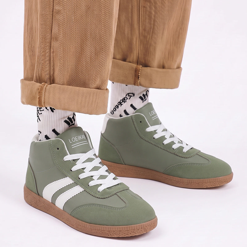 Men's Vintage Style Casual Lace-Up Shoes for All Seasons