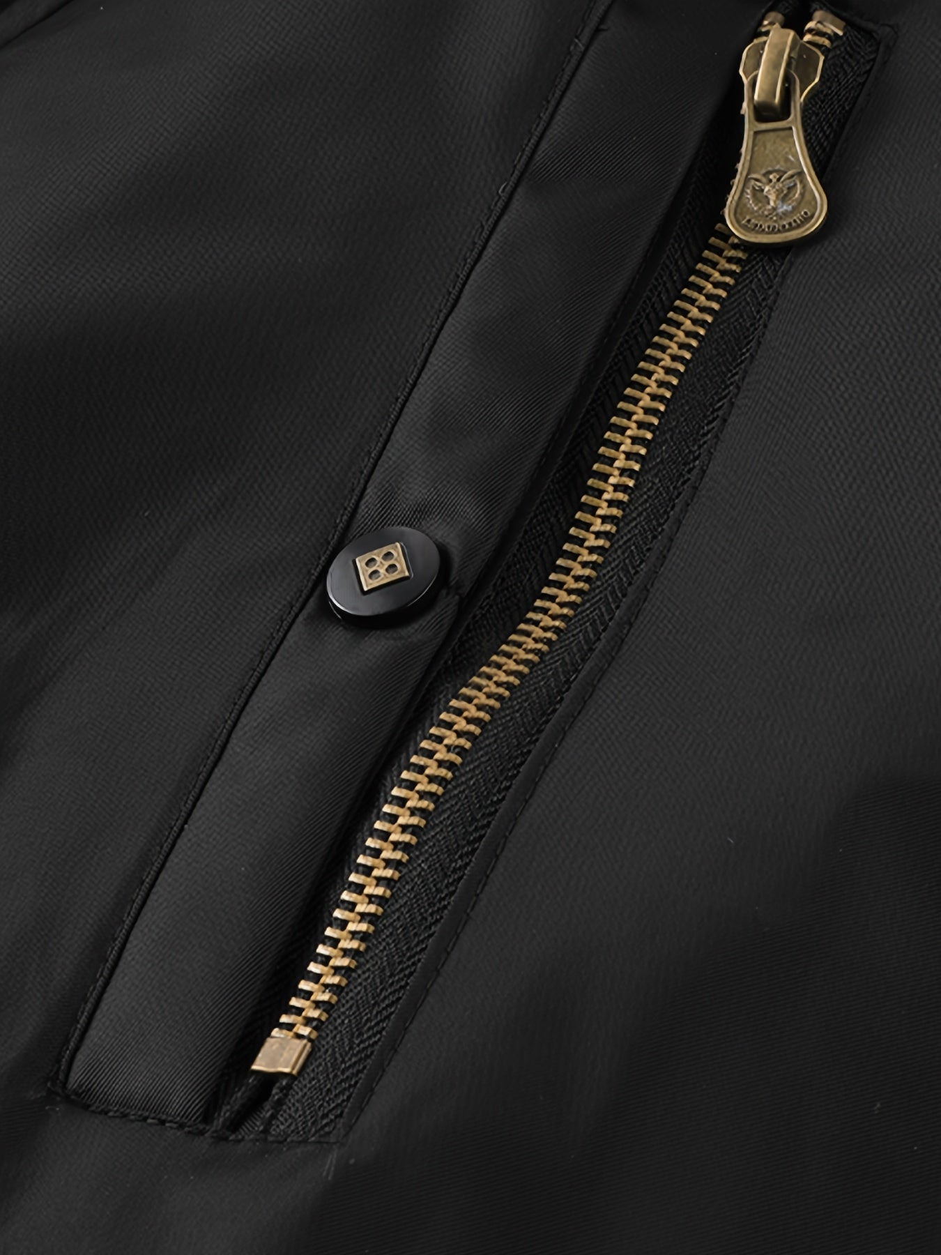 Men'S Winter Jacket with Full-Zip Closure, Hooded Insulated Coat - Bright Orange Cold Weather Outerwear, Zippered Pockets & Hood - Non-Stretch Fabric for Hiking, Commuting, Everyday - Fall/Winter Jacket for Adults, Outdoor Ac