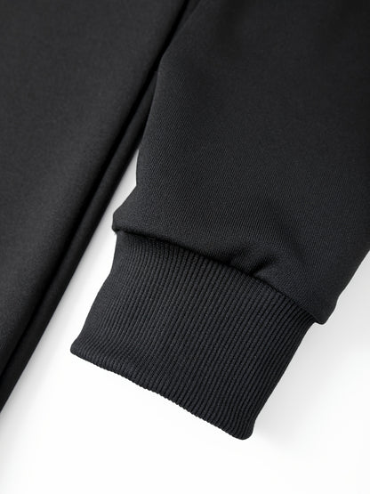 Men'S Lightweight Breathable Zip-Up Jacket - Casual Outdoor Windbreaker with Kangaroo Pocket, Soft Shell Design for Hiking, Fishing, Gym & Streetwear - Spring/Fall Layering Essential, Fishing Attire, Stylish Stand Collar, Dur