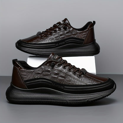 [sneakers] 2025 Men'S New Spring And Autumn Fashion Versatile Soft-Soled Casual Shoes Trendy Outdoor Sports Skate Shoes - ayq