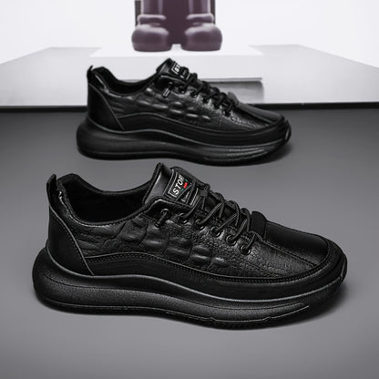 [sneakers] 2025 Men'S New Spring And Autumn Fashion Versatile Soft-Soled Casual Shoes Trendy Outdoor Sports Skate Shoes - ayq