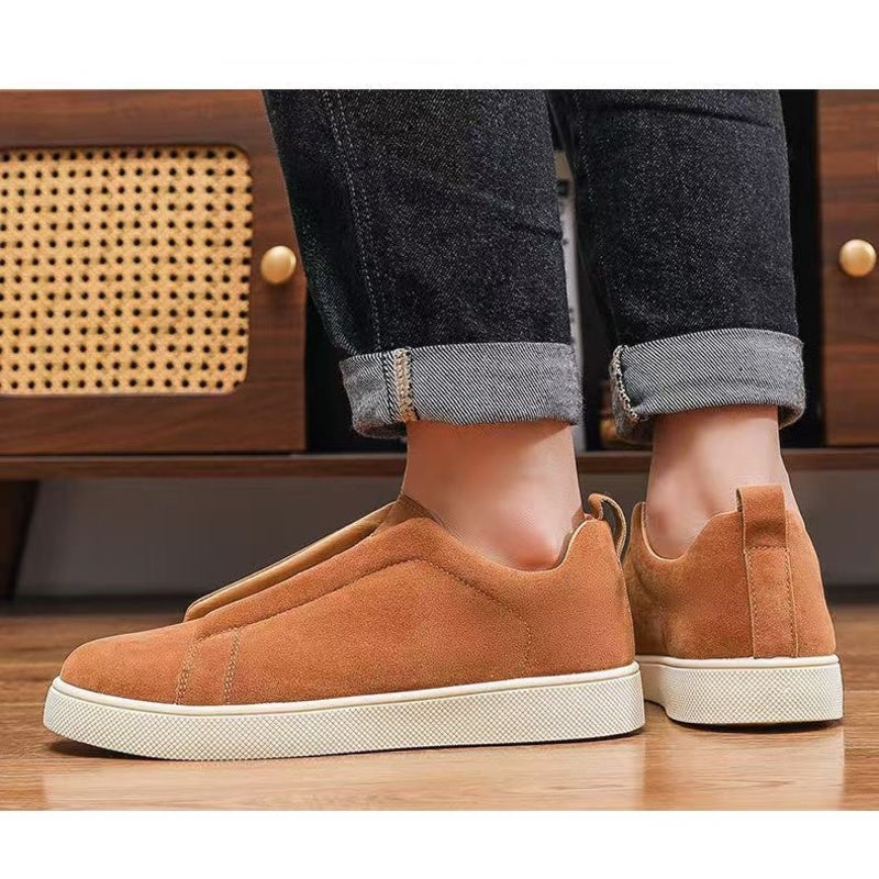 Men's Casual Loafers Low-Top Slip-On All-Season Shoes