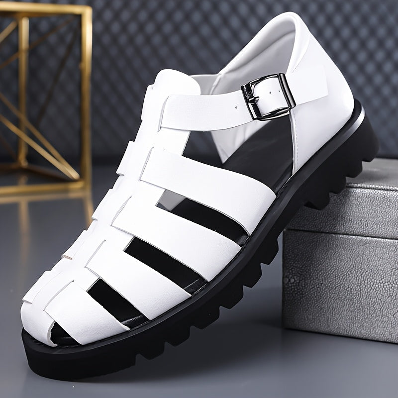Men's Lightweight Breathable Summer Sandals with Thick Sole
