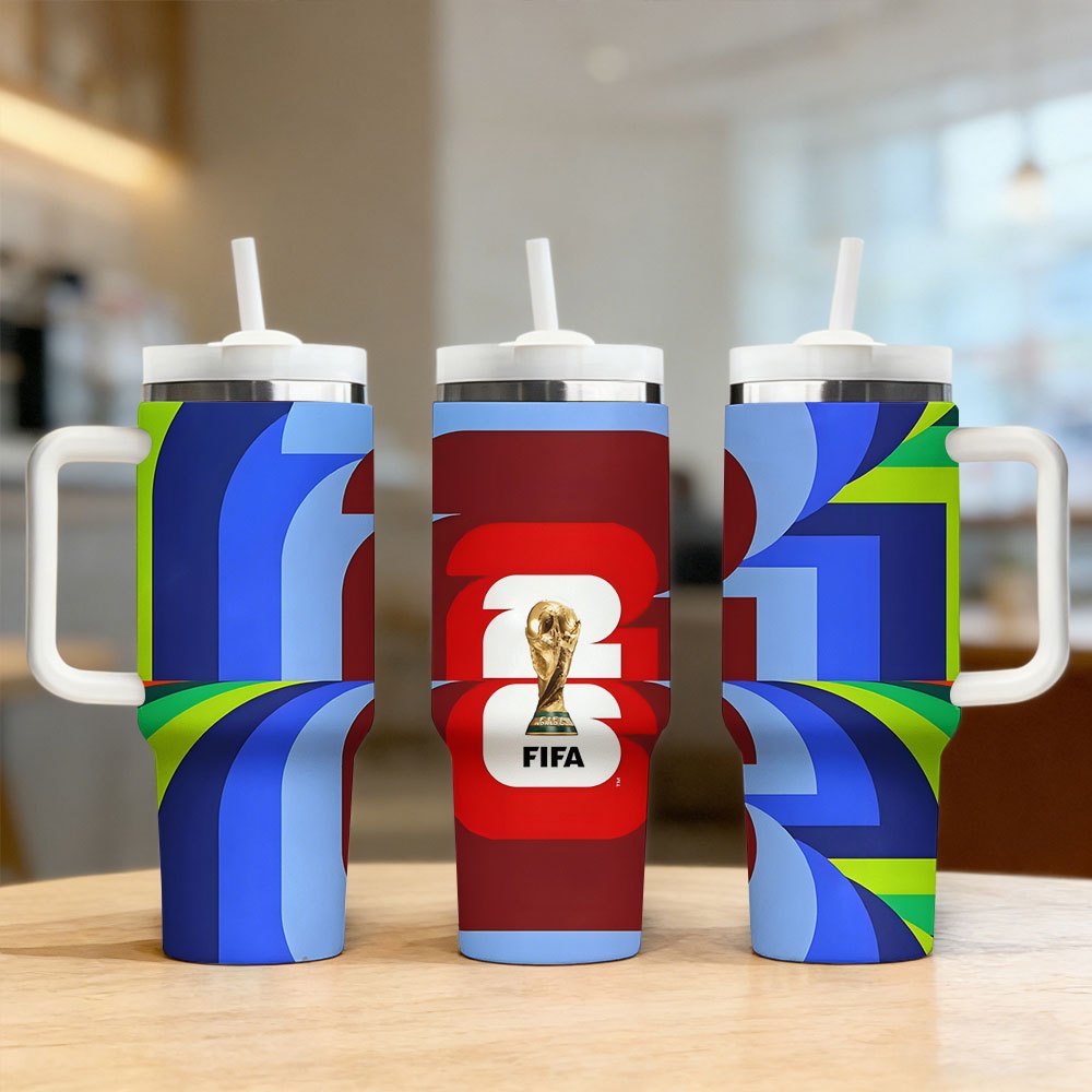 2026 FIFA World Cup Stainless Steel Insulated Travel Tumbler