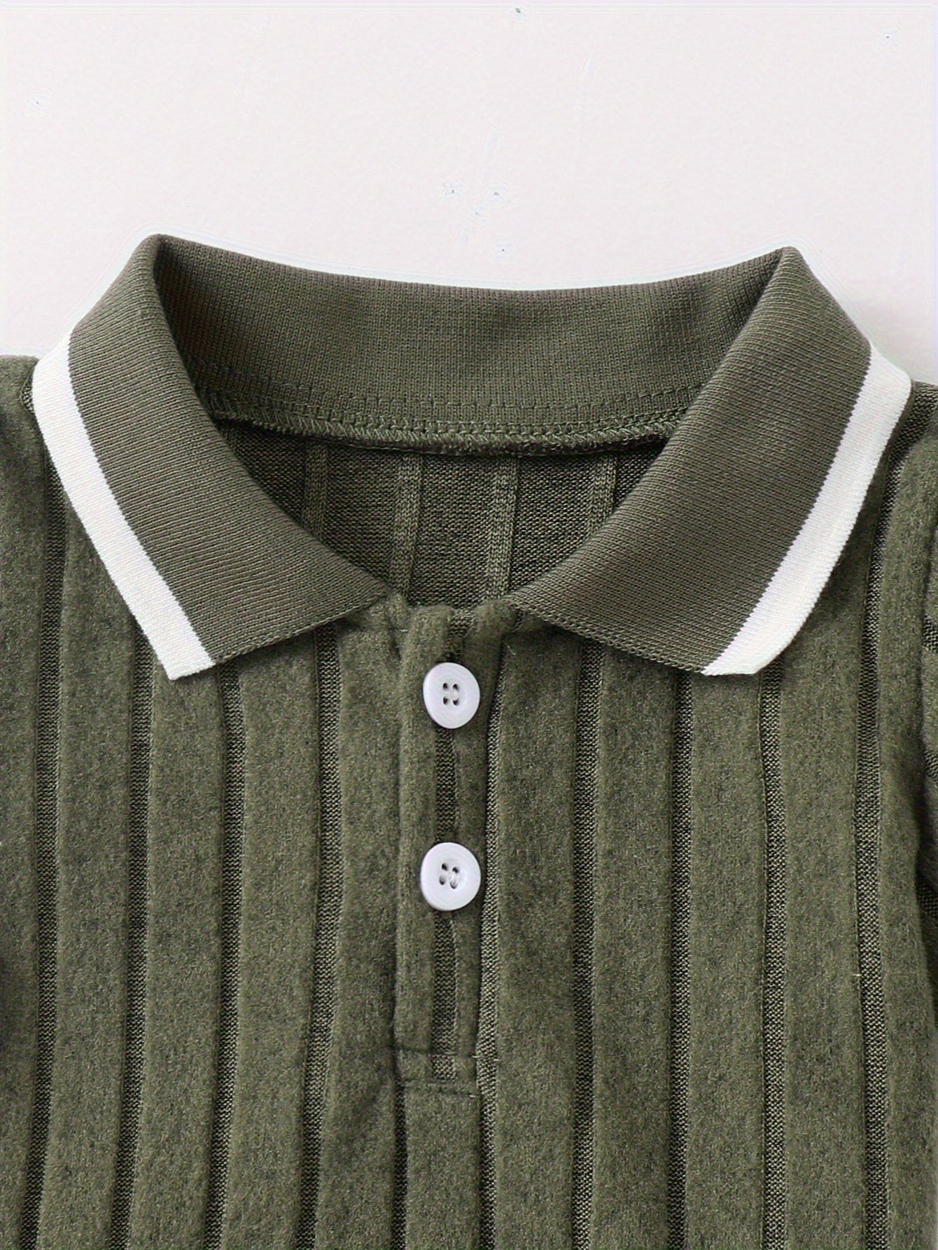 Boys' Casual Polo Shirt and Shorts Set for Spring Summer