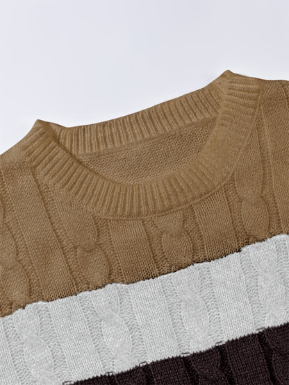 New Fashion Versatile Casual Men's Knit Pullover