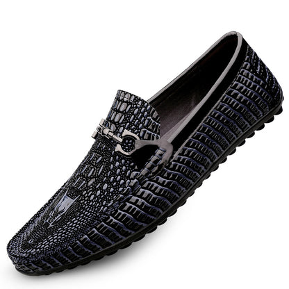 Men's Casual Slip-On Loafers Soft PU Driving Shoes
