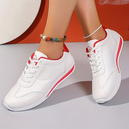 Women's Low-Top Sporty Sneakers with EVA Cushioned Sole