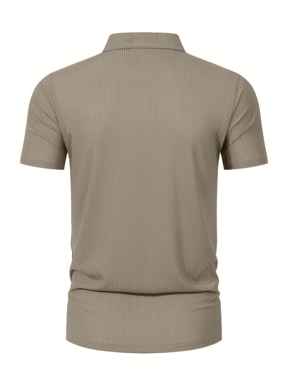 New Arrival of Plus-Size Men'S Polo Shirts, Featuring Short Sleeves And Classic Details Like a Collar And Buttons, Perfect for Casual Everyday Wear - ayq