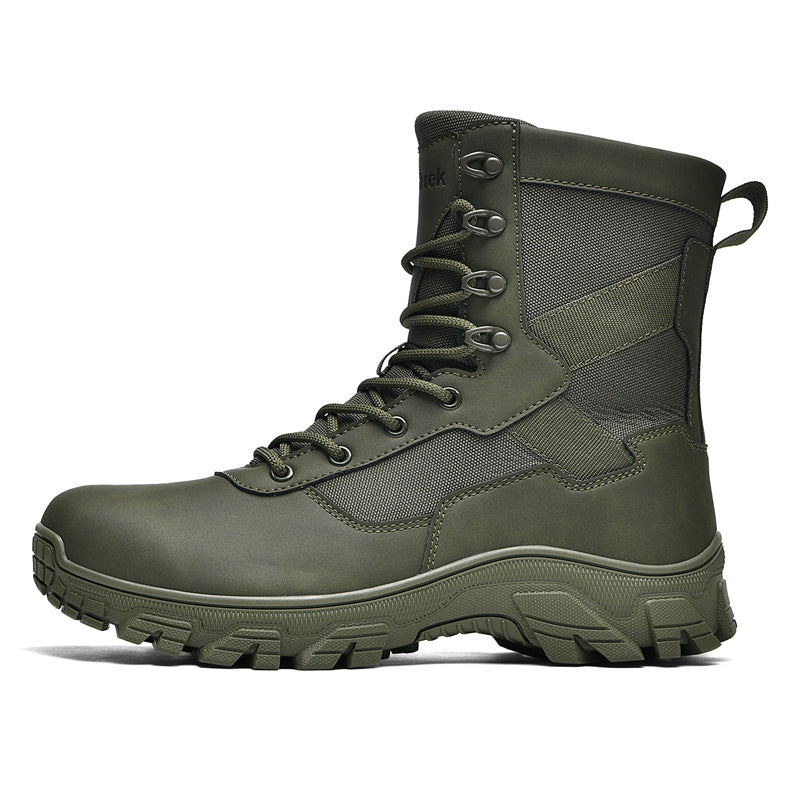 Men's All-Season Hiking Boots with Anti-Slip Rubber Soles