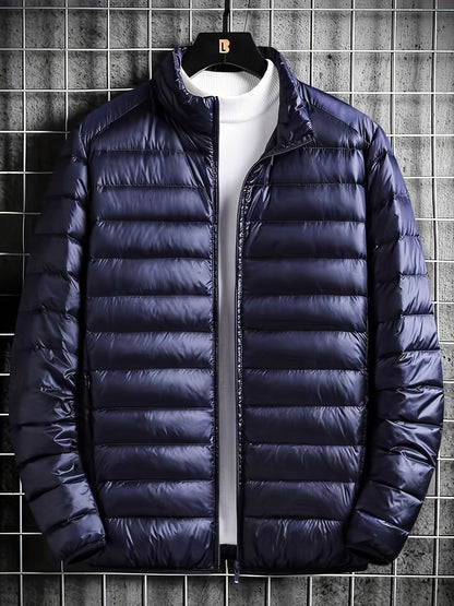 Men's Lightweight Jacket, Fashionable and Warm for Autumn and Winter, Perfect for Casual Outings