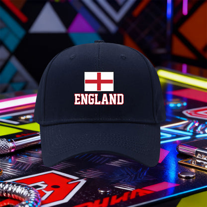 Lightweight England Flag Baseball Cap for Men & Women