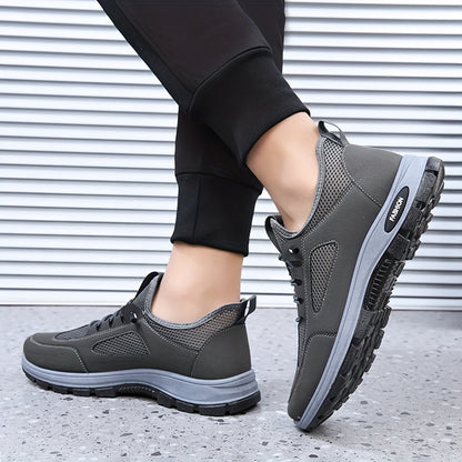 NeoFlex Men'S Breathable Running Shoes - Elastic Weave Upper  Cloud Cushion Technology, Lightweight Low-Top Design for Gym, Workout, Streetwear - All-Season Comfort, Gym Footwear, Sleek Sporty Look, Durable Rubber Sole