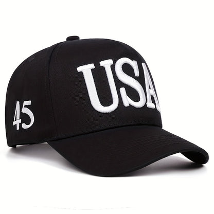 USA Flag Embroidered Casual Baseball Cap for Men & Women