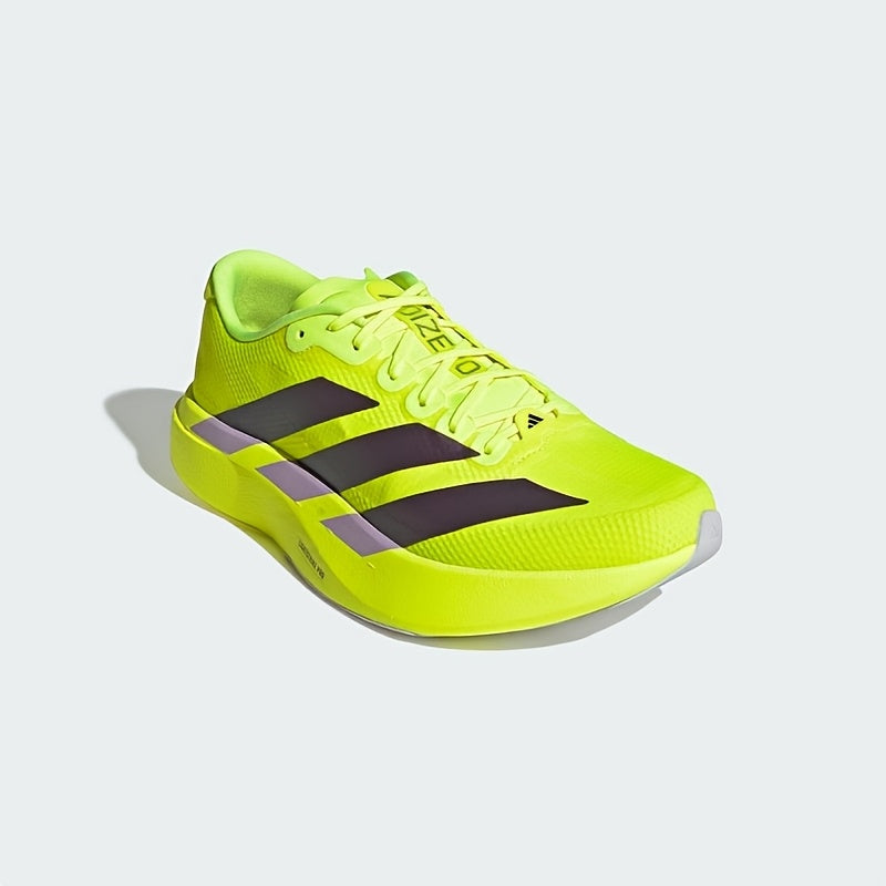Men's Adidas Adizero Neon Yellow Carbon-Plate Racing Shoes