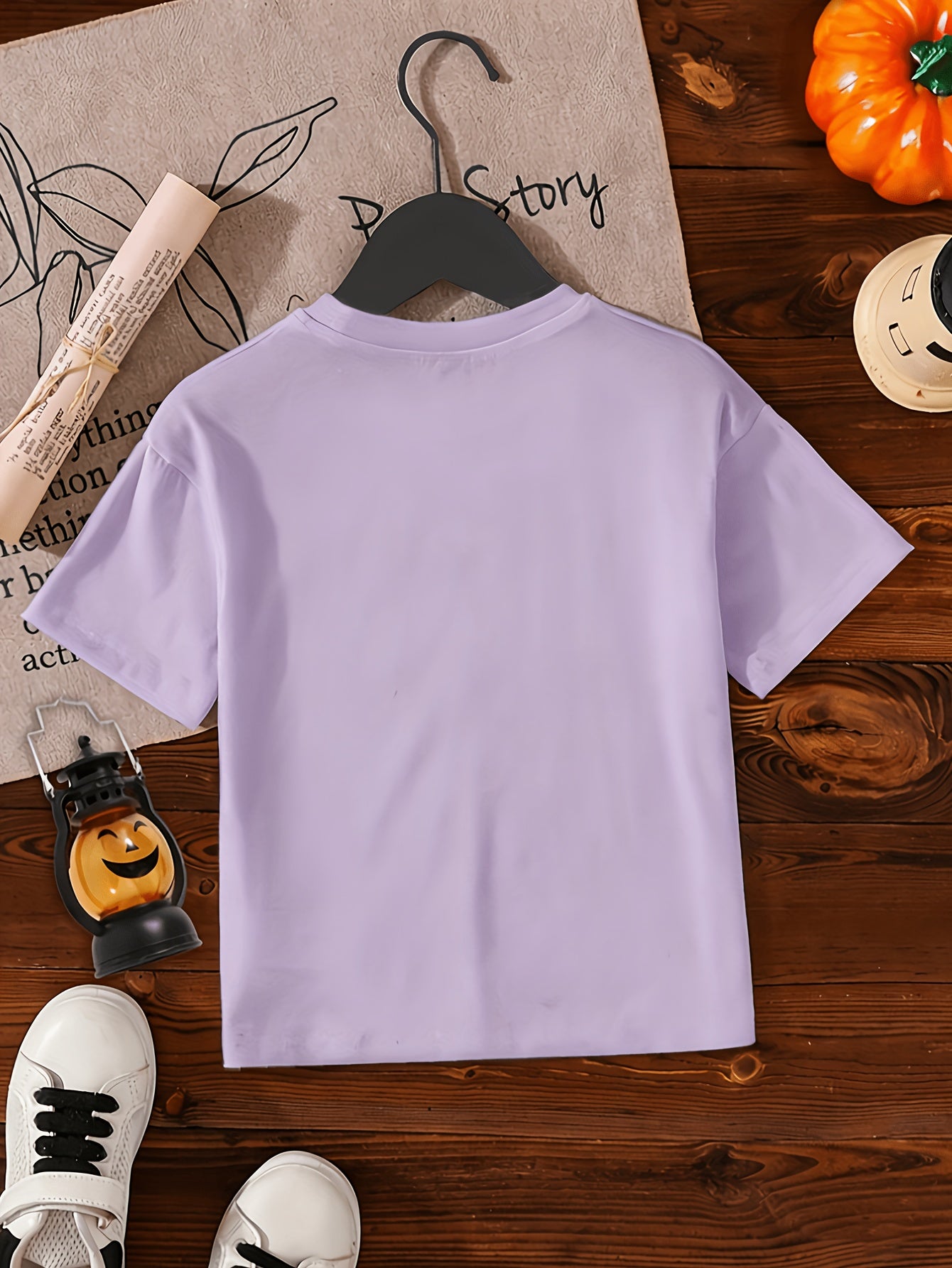 Girls' 10th Birthday Short Sleeve Cotton T-Shirt Casual Style