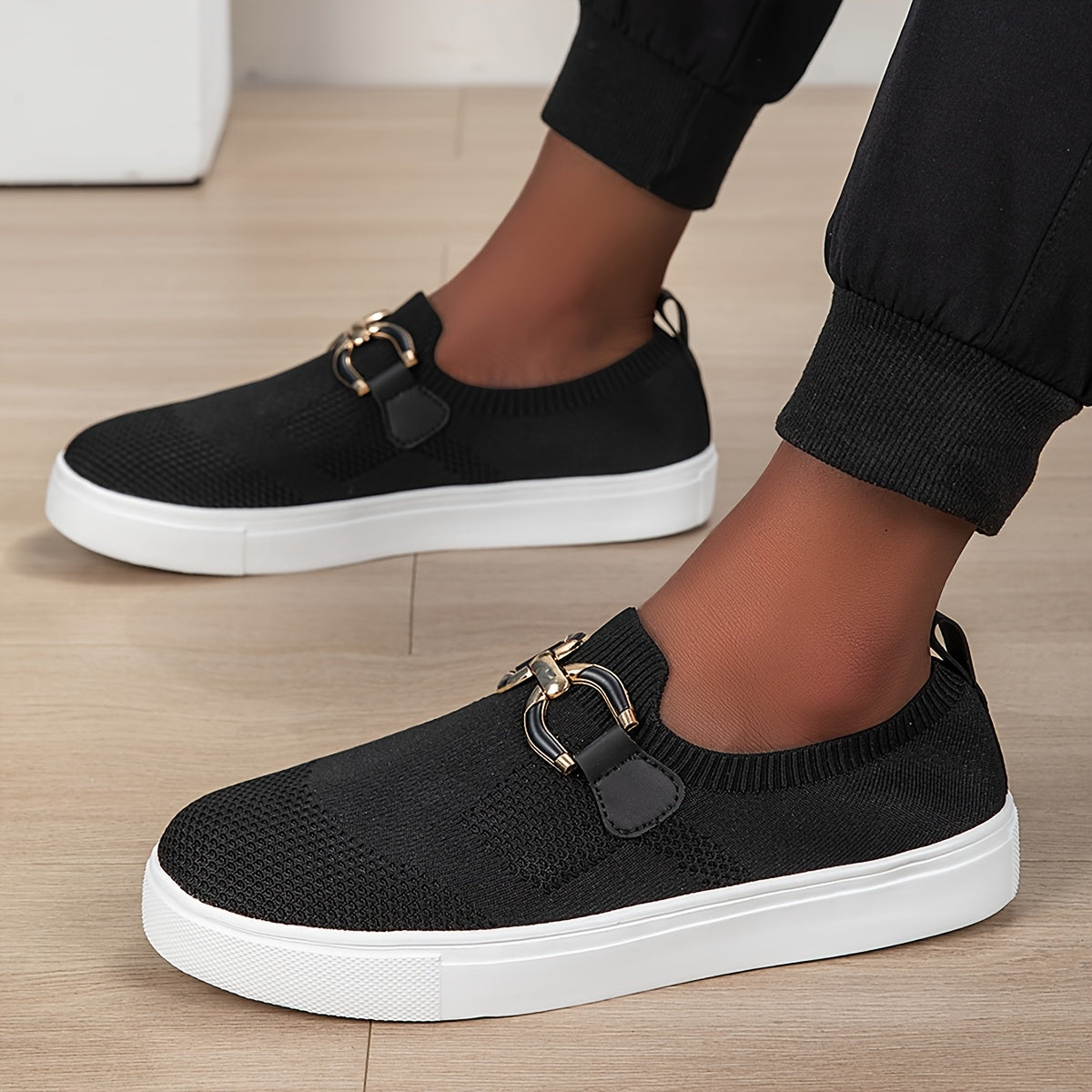 Men's Breathable Slip-On Loafers Casual All-Season Fabric