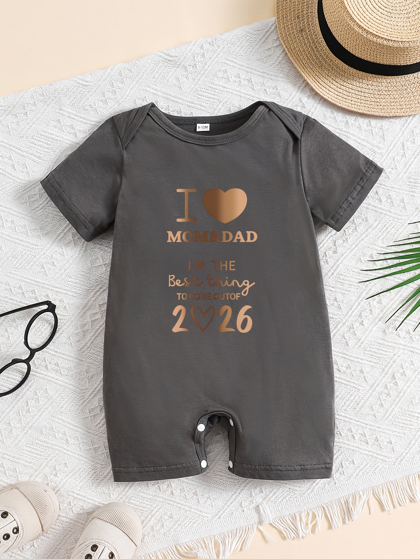 Newborn Baby Summer Bodysuit 100% Cotton Cartoon Romper