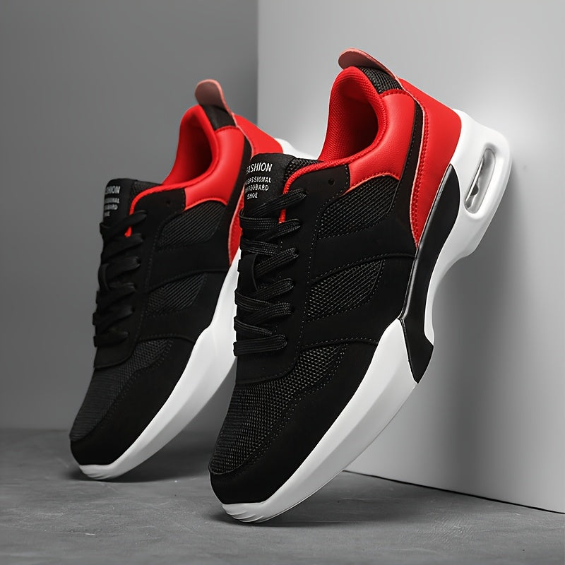 Lightweight Breathable Mesh Sports Shoes with Anti-Slip PU Sole