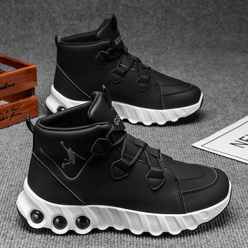 [sneakers] Men'S Mid-Top Basketball Shoes for Outdoor Fashion Trends