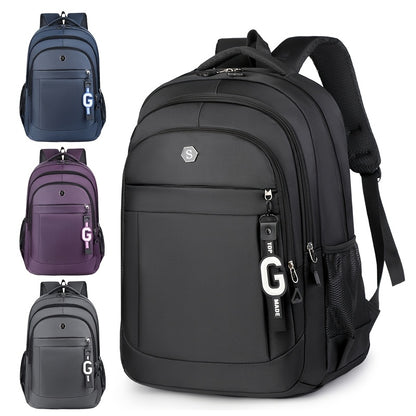Men's Stylish Large Capacity Backpack - Black, Business  Travel Ready with Multiple Compartments, Durable Lightweight Design, Perfect for Daily Commute  Computer Use, Backpack for Travel, Highquality Luggage