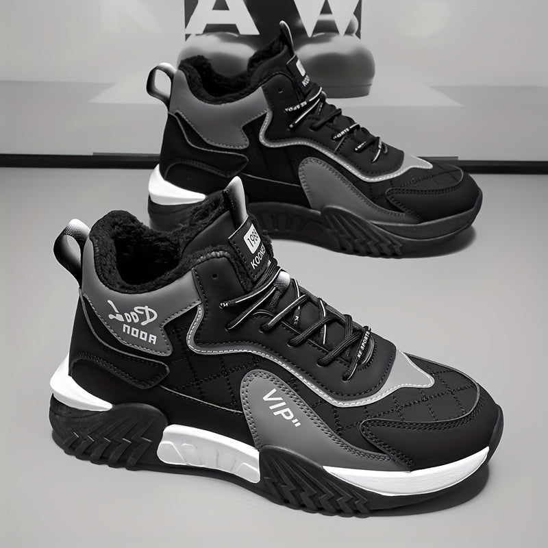 Men's Casual Sports Shoes Snow Boots with Lining Comfortable